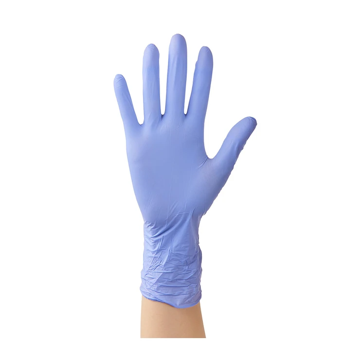 Service Rubber Exam Powder Free Blue Disposable 100 Pcs Examination Glove Nitrile Gloves For Food