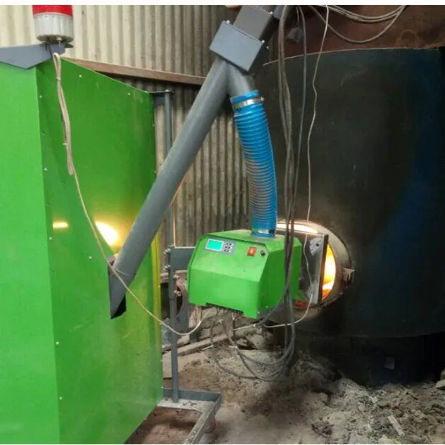 
ZOBO ZB-B240 240KW Intelligent Control System Biomass Wood Pellet Burner 