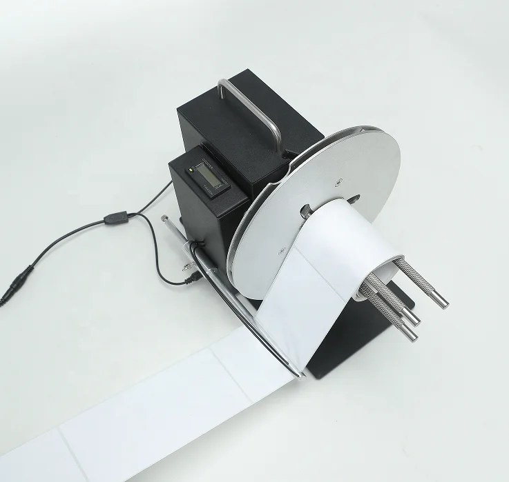 Juxing-R9+ 150mm Width Label Rewinder Automatic Barcode Label Printer Rewinder Barcode Label Rewinder