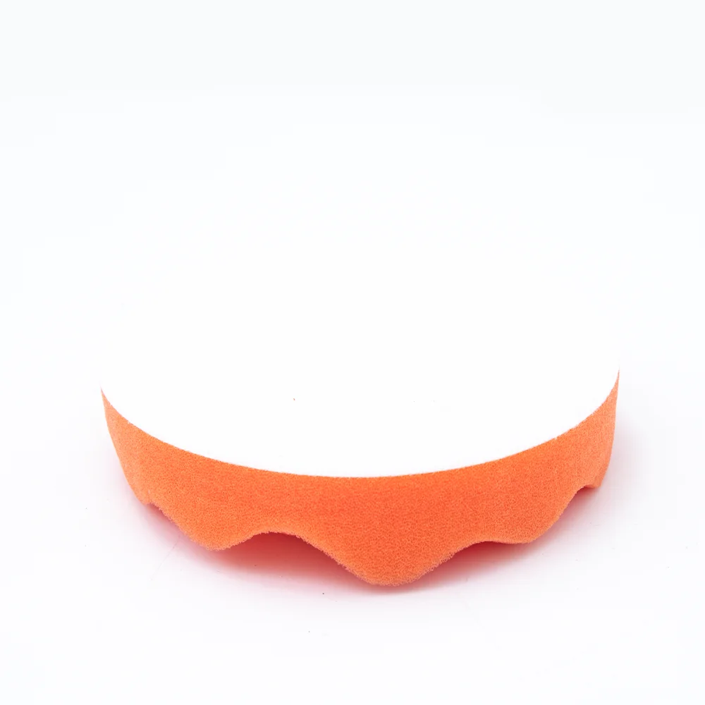 Automobile polishing disc wheel hub polishing wheel conical sponge wheel wave polishing pad