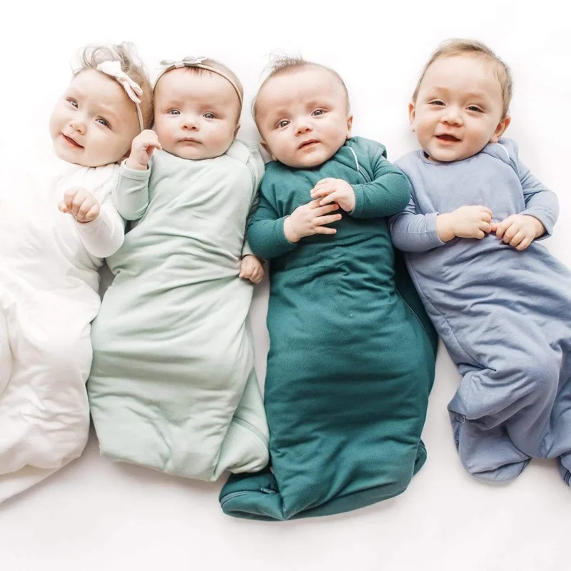 Customized Newborn Baby 1.0 tog Wearable Sleeping Bags
