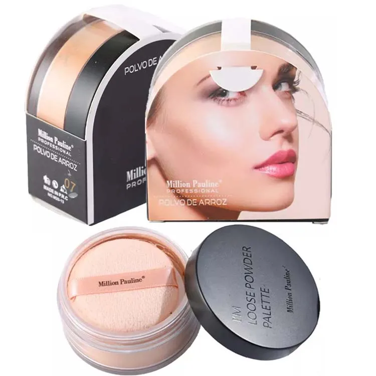 Waterproof Foundation Face Base Makeup Loose Powder Professional Oil Control Setting Mineral Powder