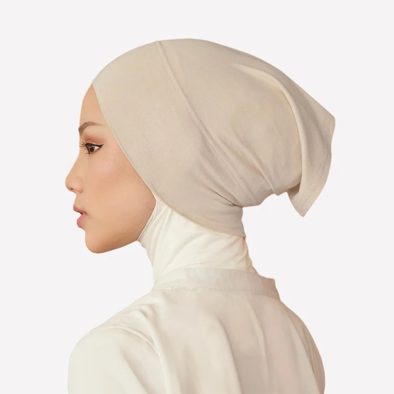 Hot Selling Hijab Inner Cap Women Cotton Tube Jersey Inner Hijab Cap For Muslim