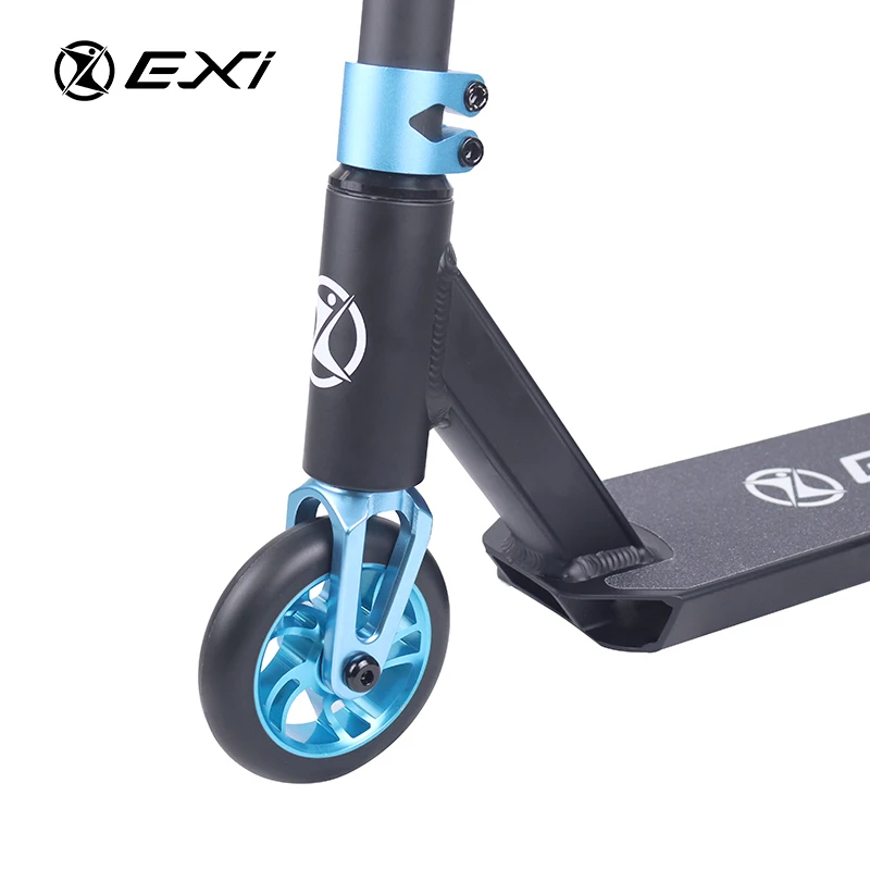 China Wholesale OEM  Pro Stunt Scooter 110mm PU Wheel EN14619 Anodized Deck Adult Kick Scooter
