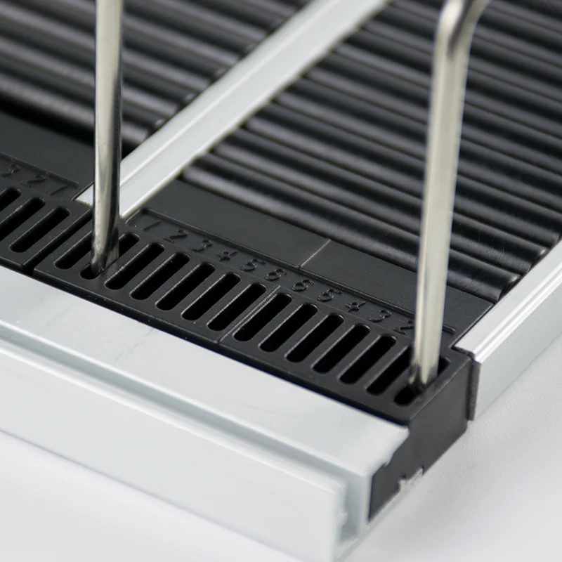 ORIO Beverage Cooler Gravity Feed Shelf Mini-Roller Plastic Roller Shelves System