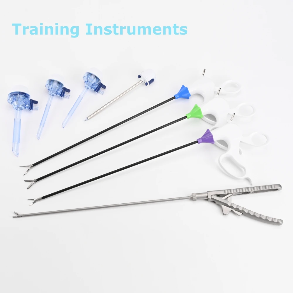 New Simulated Belly Laparoscopic Simulator Box Endotrainer with HD Camera and Gynecological Training Modules