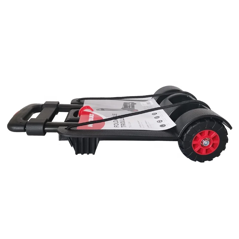 Heavy Duty Foldable Hand Sack Wheel Trolley Folding Truck Barrow Cart Travel Luggage Shopping Cart Portable Home Use