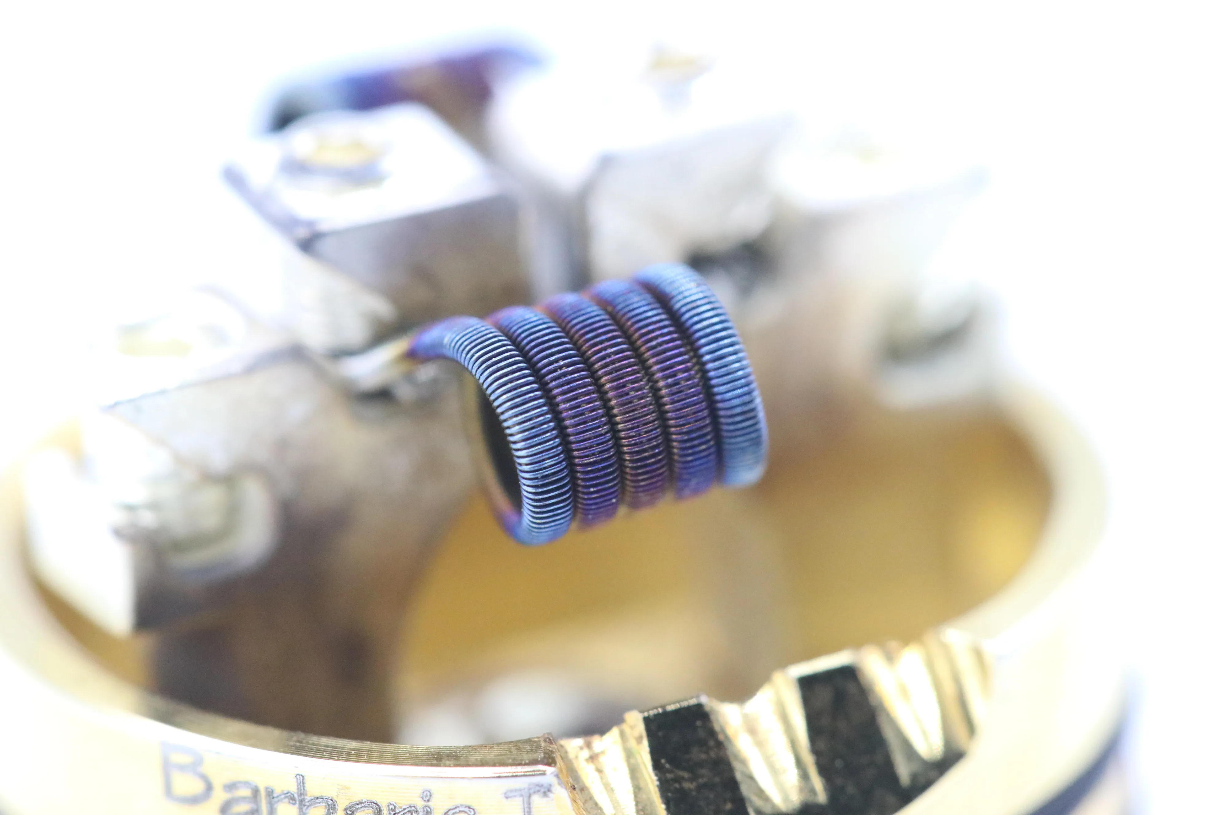 NK 100 шт. 0.3ohm нихром Ni80 Fused Clapton Coil 26 г (2 шт.)/36G