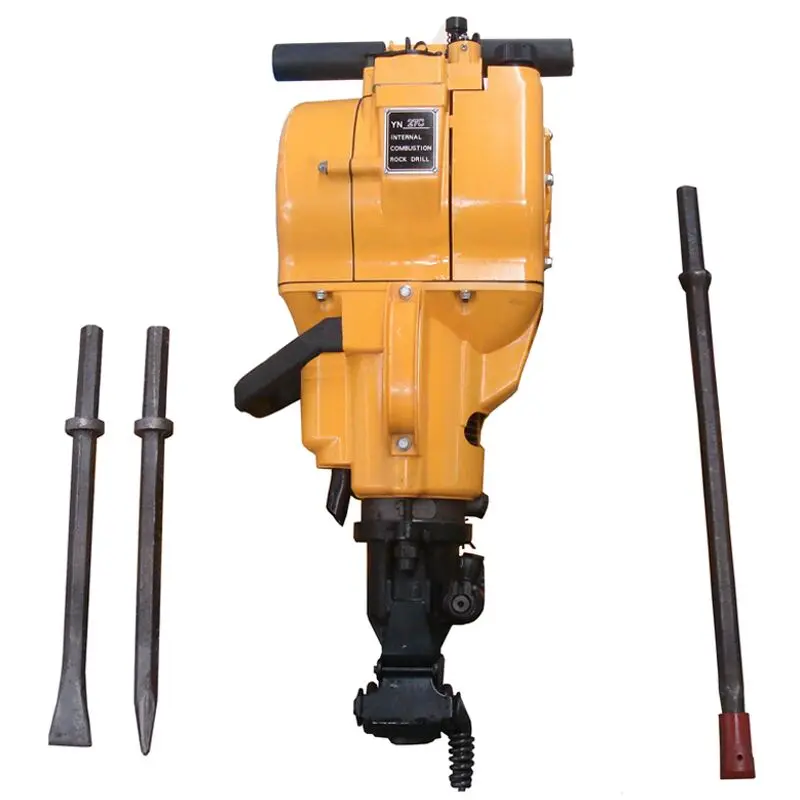 Portable gasoline power borehole tool atlas cop co pionjar 120 rock drill for sale