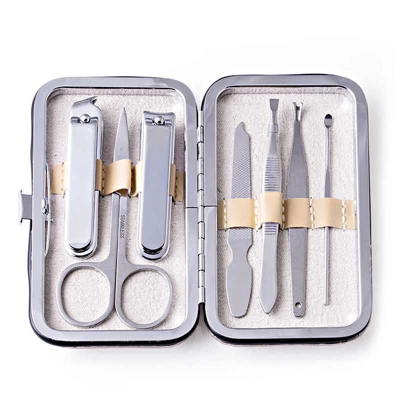 MISS YOU  7 Pcs/set Nail Clippers KIT Manicure Pedicure Set