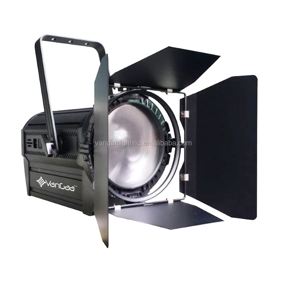 VanGaa Film TV 200W RGBW 4 в 1 светодиодный прожектор Френеля с зумом, сертификация CE, светодиодный прожектор Френеля