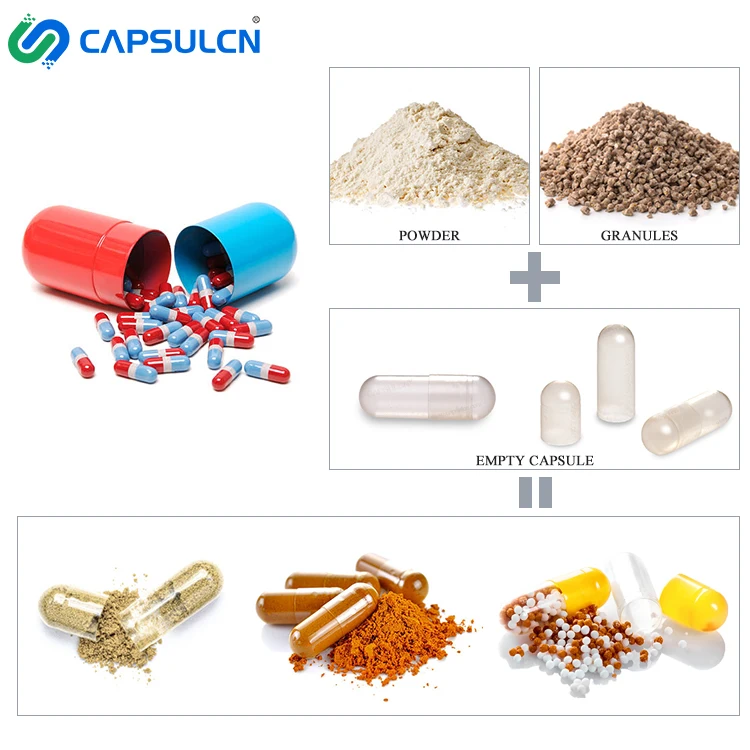 Latest JTJ Double Loader Semi Automatic Hard Empty Capsule Powder Tiny Granules Capsule Filler Semi-Auto Capsule Filling Machine