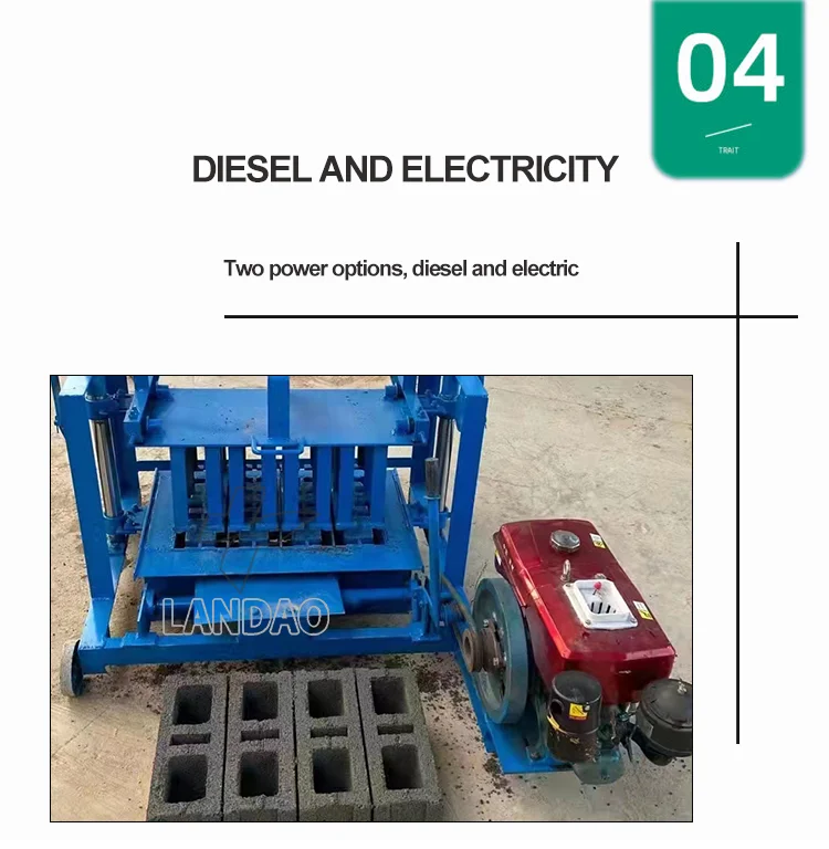 Manual Fly Ash Brick Foam Concrete Block Making Machine