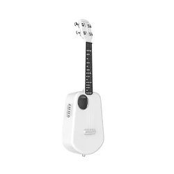 POPULELE  Pro 2 Carbon Fiber Smart Ukulele Easy to Learn with APP Lesson 56 LED Built-in Lights Guidance For Student