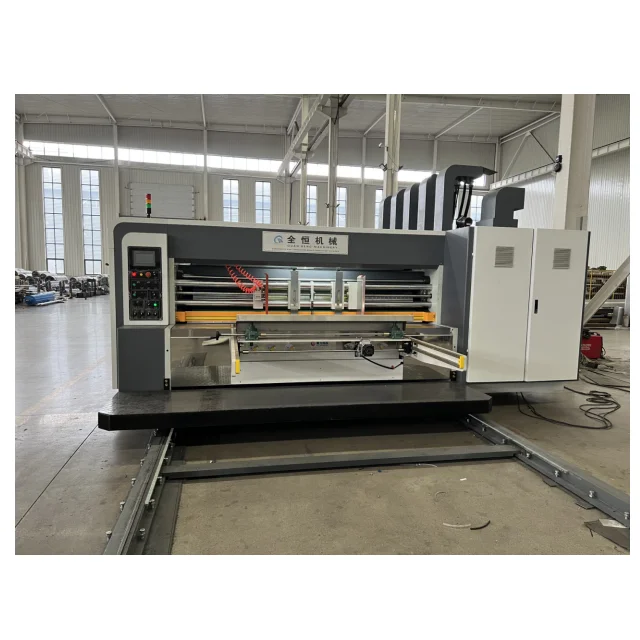 Automatic carton box Printer slotter Rotary Die Cutter Machine box cutting and printing economical carton box printing machine