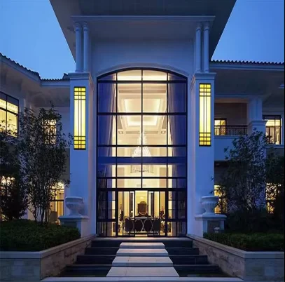 Hot Sale Marble outdoor led long strip solar wall lamp outdoor wall lamp corridor scape community hotel wall lamp