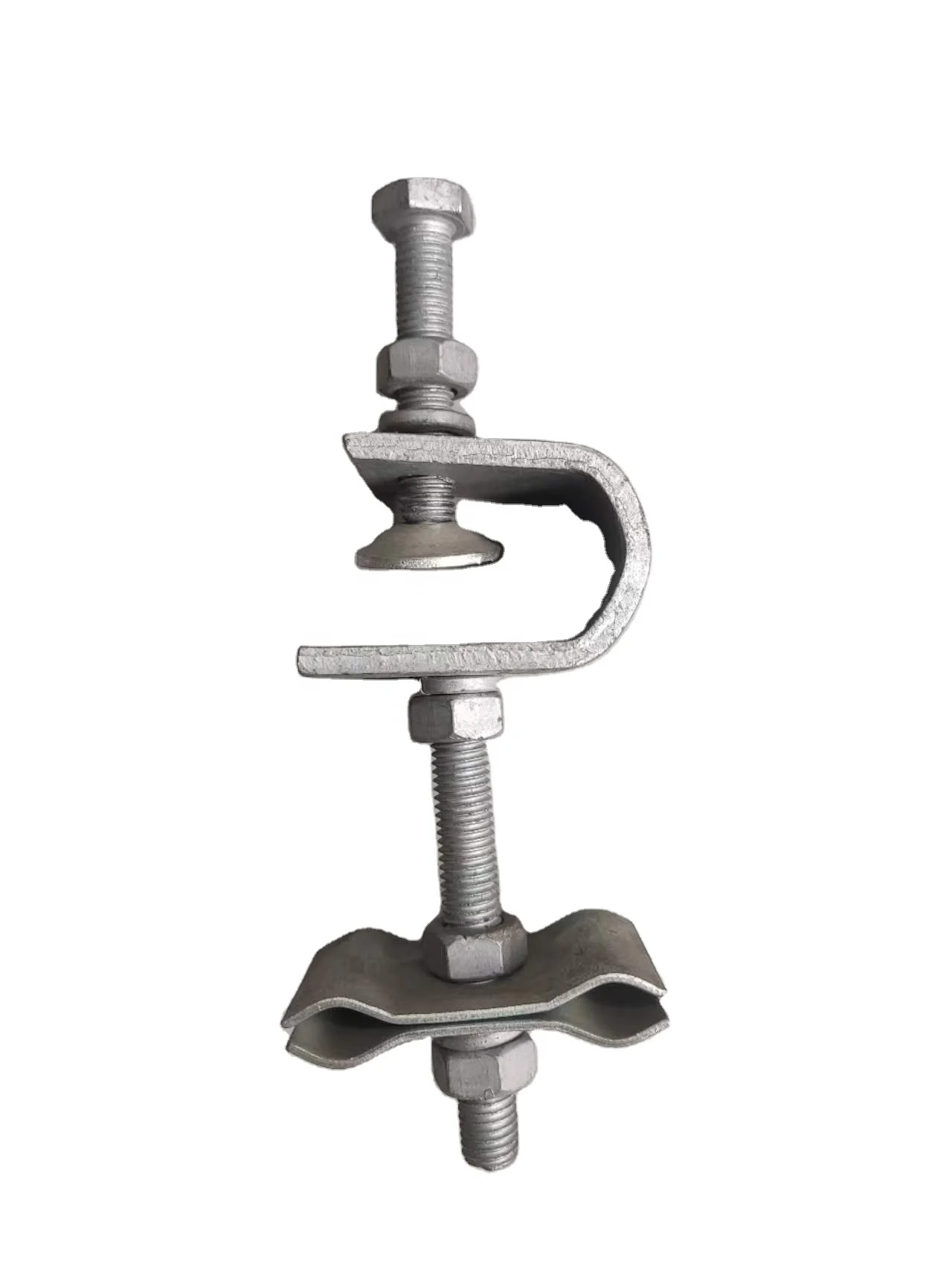 factory direct sale for suspension stainless steel down lead clamp for tower