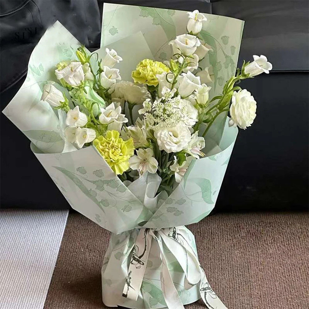 INUNION Fresh flower bouquet Packaging paper Waterproof floral packaging paper florist packaging materials