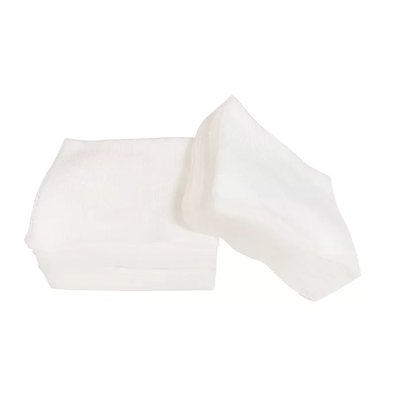 High Quality 200PCS Pack 4 Ply 2X2 Inch Wound Care White Absorbent Swab Non Sterile Dental Non Woven Gauze