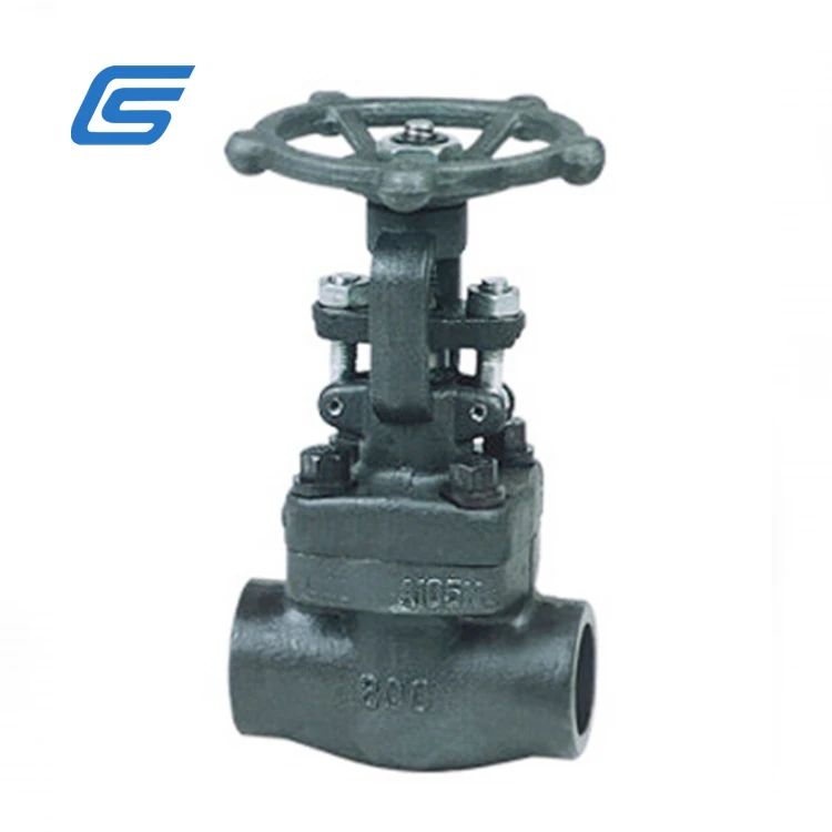 Заводская цена ansi 316ss 304ss cf8m маховое колесо управляемый запорный клапан A105N кованый стальной сплошной клиновый