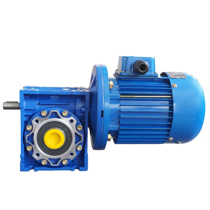 Nmrv Series Gear Reducer Worm Gearbox with Motor for Transmission