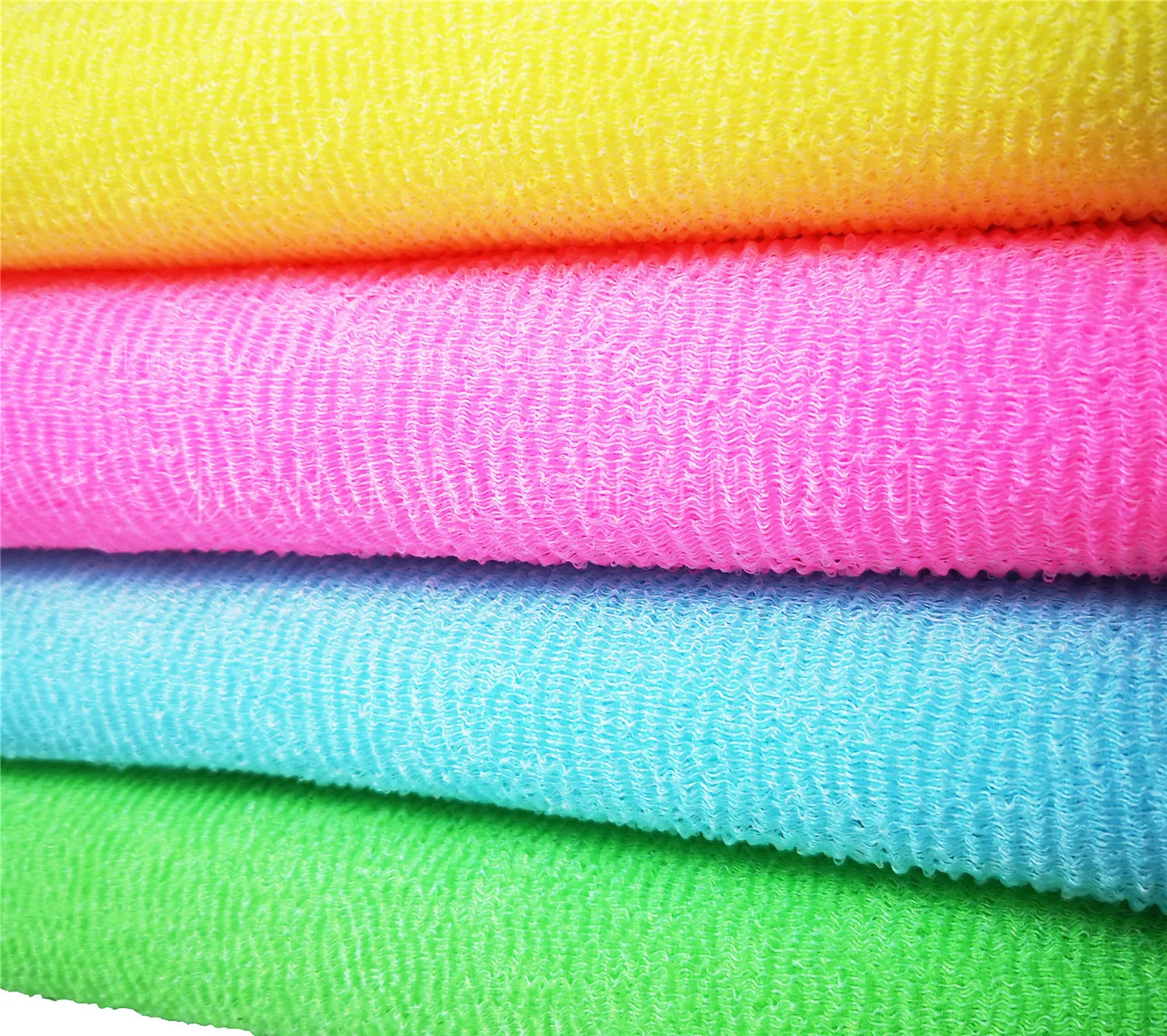 Magic Exfoliating Cloth Plain Nylon Bath Towel Fabric Rolls More Heavy Bath Towel Supplier In China