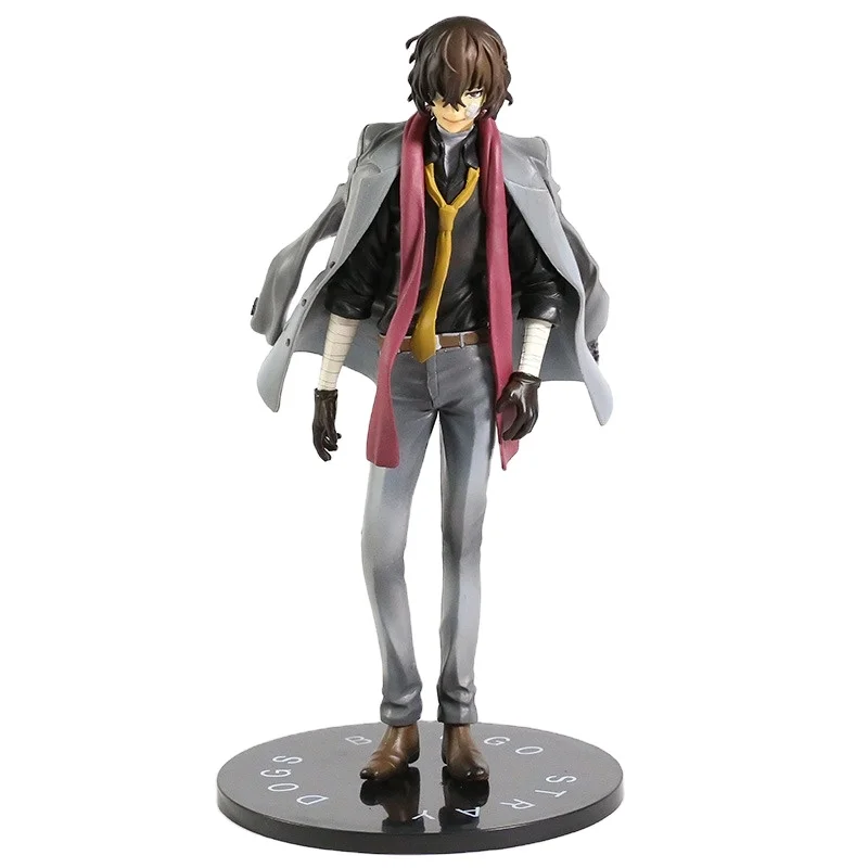 new anime action figure toys 22cm Bungo Stray Dogs Osamu Dazai 1/8 Scale PVC Figure Collectible Model Toy Brinquedos Figurine