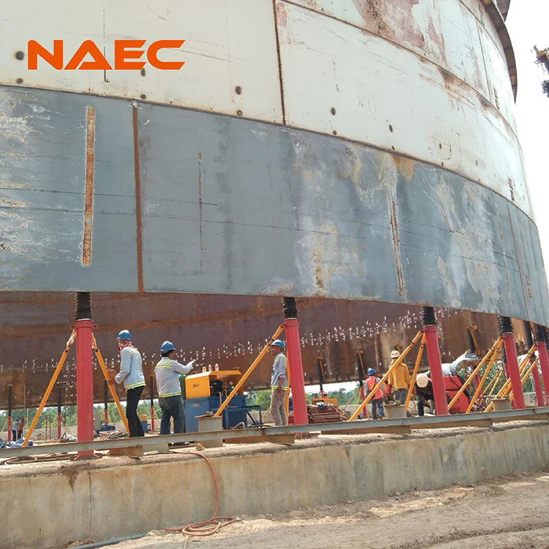 Automatic tank lifting hydraulic Jacking Machine