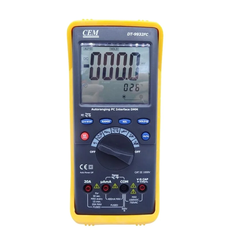 DT-9932FC компьютерной цифровой мультиметр