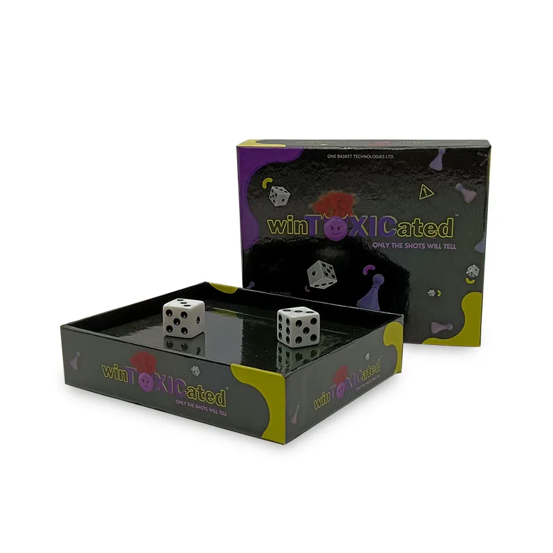 Custom Mini Art Paper Board Game With Matte Varnish For Playing With A Custom Logo