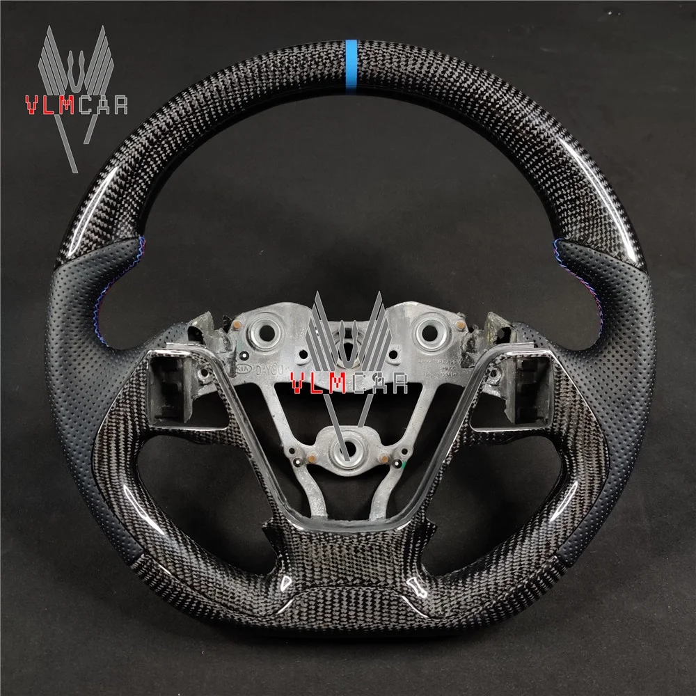 Various styles carbon fiber steering wheel for KIA K3 /All KIA models can be customized