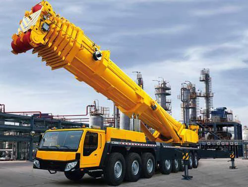 Different Types Of All Terrain Crane Hooks XCR30 Lifting Machinery 30 Ton Full Hydraulic mini truck crane