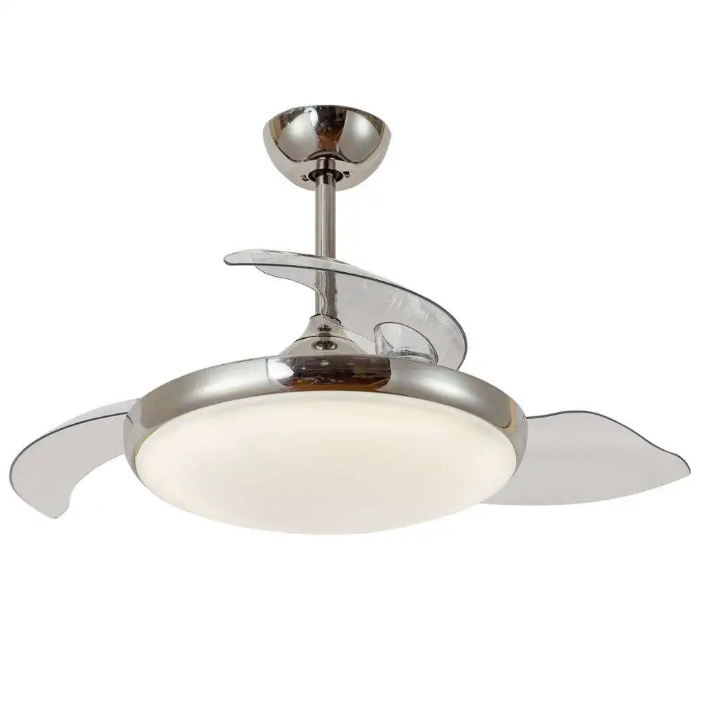 Home Appliance Decorative Ceiling Fans Hidden Blades Ceiling Fan LED Lamp