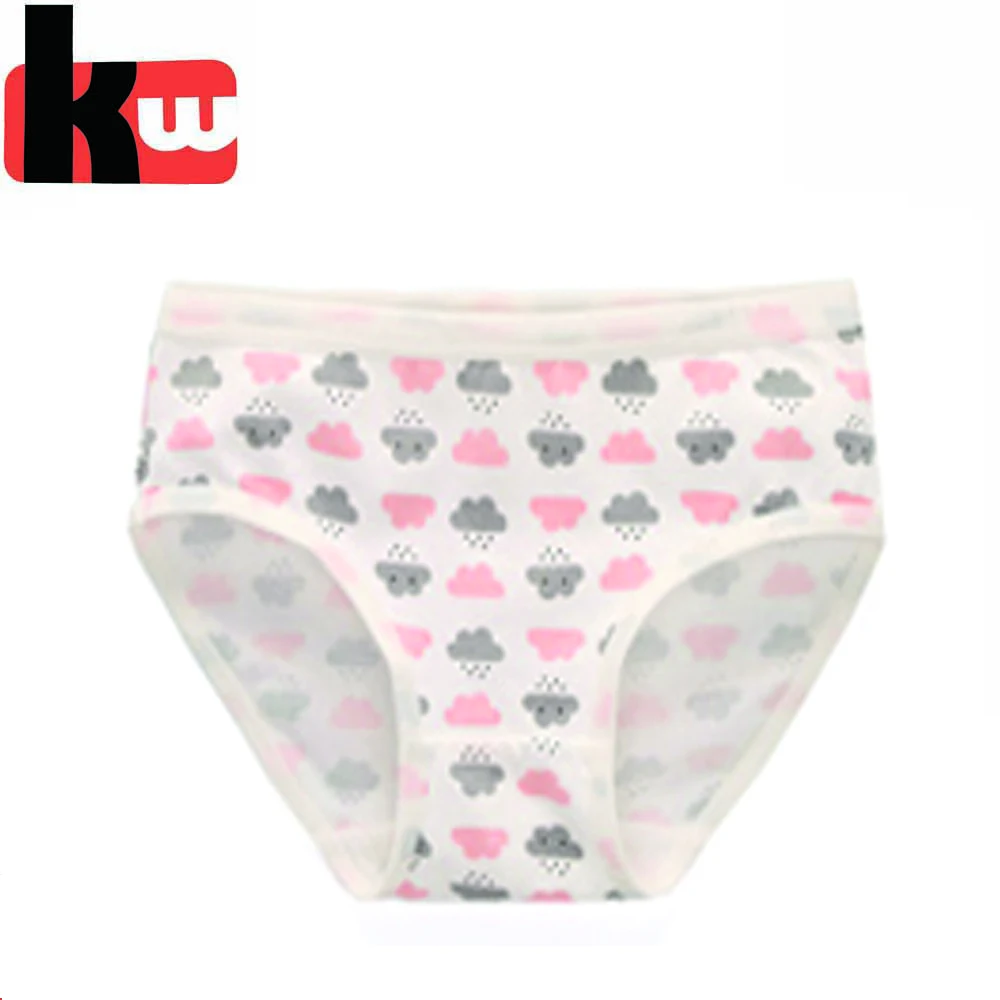 Factory price breathable cute cartoon kids girl underwear wholesale