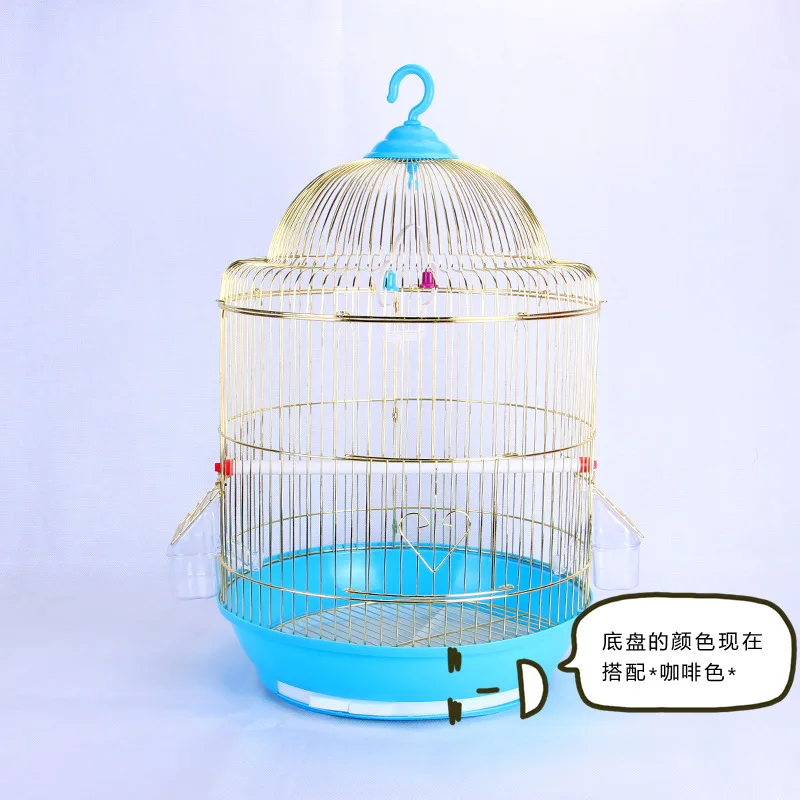 European-style iron decorative Birdcage white retro creative floral photography props window decoration large wedding bird cage