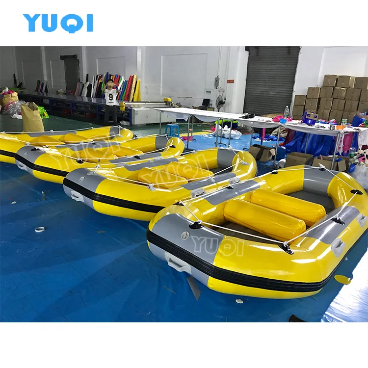 Cheap PVC Portable Fishing Rigid Inflatable Boat for sale