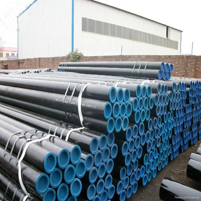 ASTM A106 A53 API 5L G R.B sch40 CS бесшовная стальная труба для нефтегазопровода