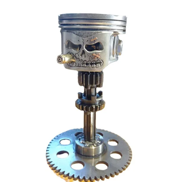 Cross Border Carving Piston Face Carving Piston Face Sculpture Metal Art Statue