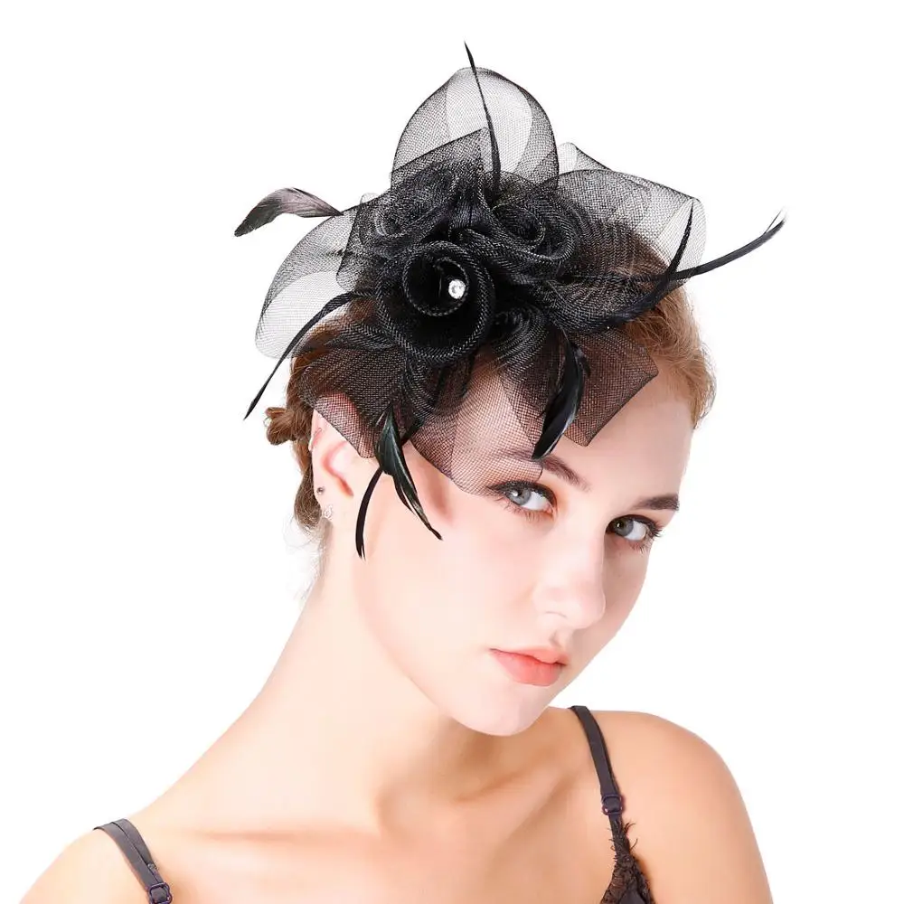 
2020 Ladies Church Party Tea Party Wedding Kentucky Derby hats for women Fascinator Hats 