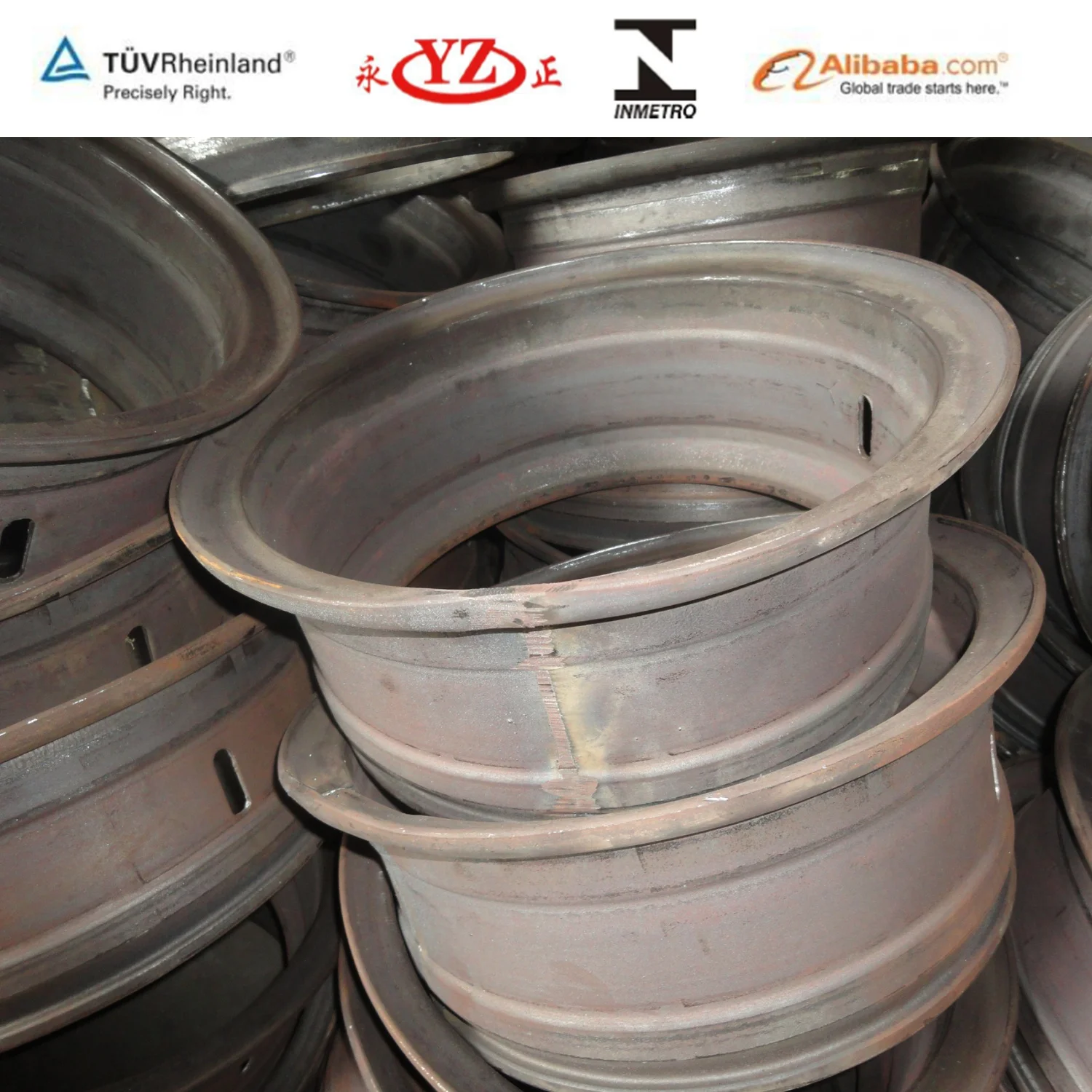 6.0-16 cheap tractor steel tube wheel rims body