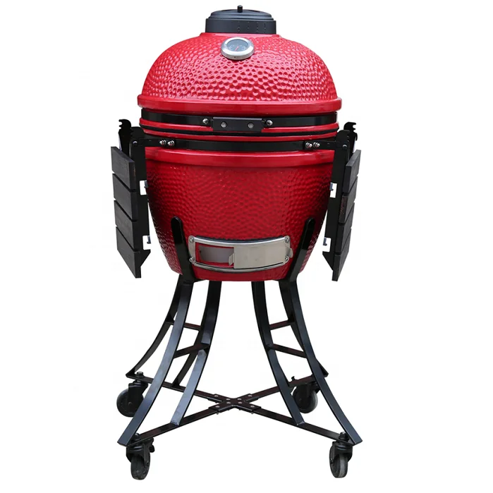 Wuximy 3 в 1 древесный уголь барбекю гриль 2 слоя башня Вертикальный ствол для сада