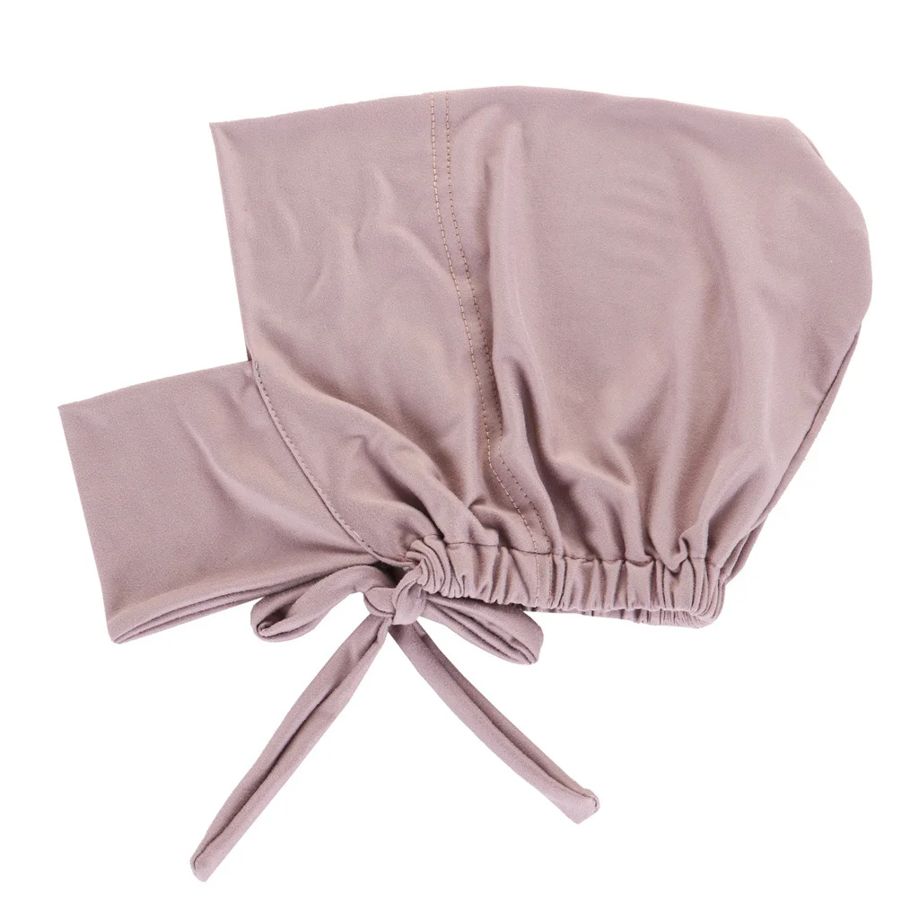 New Design Excellent Material Undercap Cotton Jersey Tie Back Inner Cap Adjustable With Chin Underscarf For Muslim Women