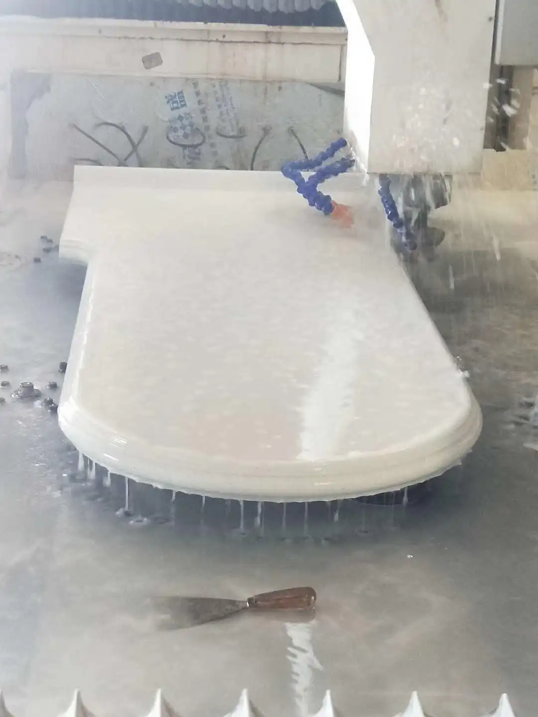 quartz stone cutting engraving machine artificial quartz slab making machining Center 3015 3000x1500mm