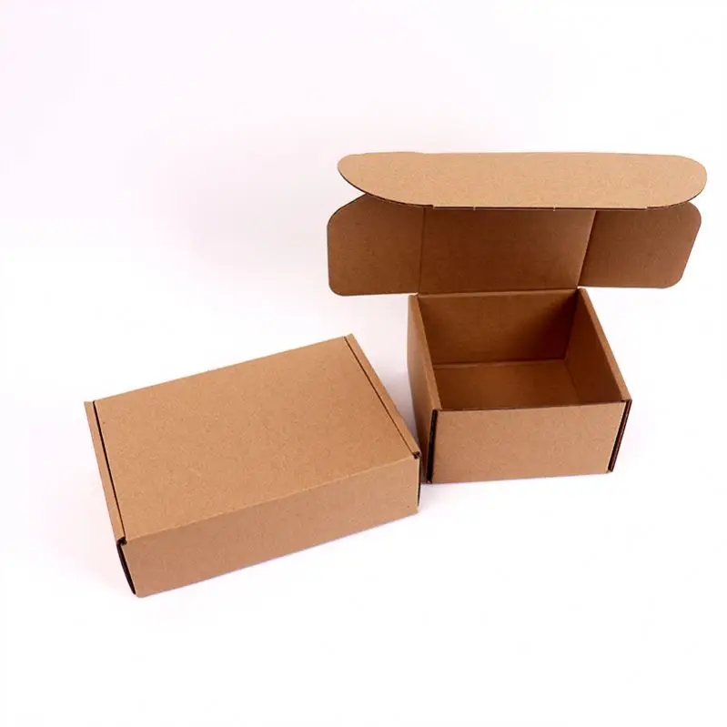 Free Design Sturdy B Flute Corrugated Paper Packaging for Online Business, Custom Roll End CMYK Full Color Printed Mailer Box