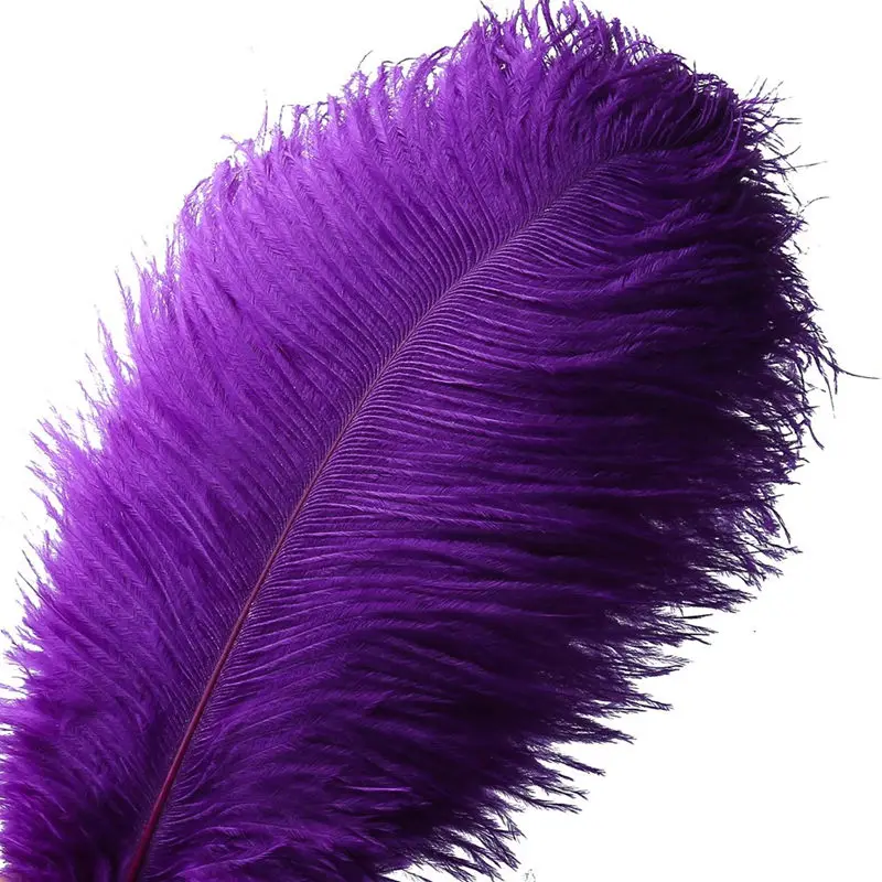 Purple centerpiece colorful feathers ostrich feather cape with great price