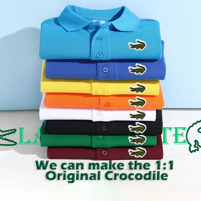 Custom Logo Plaine Simples Embroidered Homme De Liso Casual Blank Golf 100% Cotton Plain Long Sleeve Men Camisas Polo T Shirts