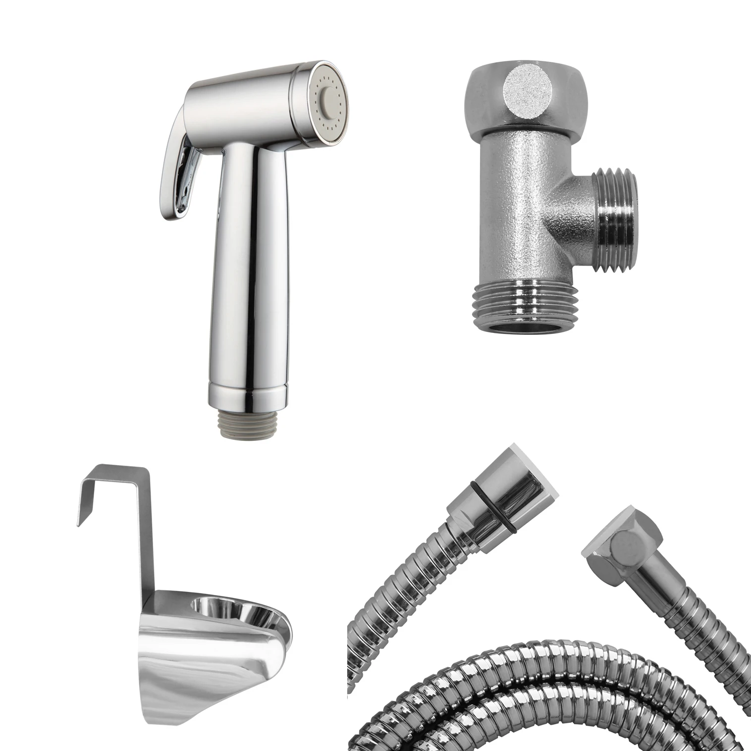 ABS пластиковый корпус и латунный вставной клапан ручной унитаз Shattaf биде головка для ванной Биде Душ Распылитель