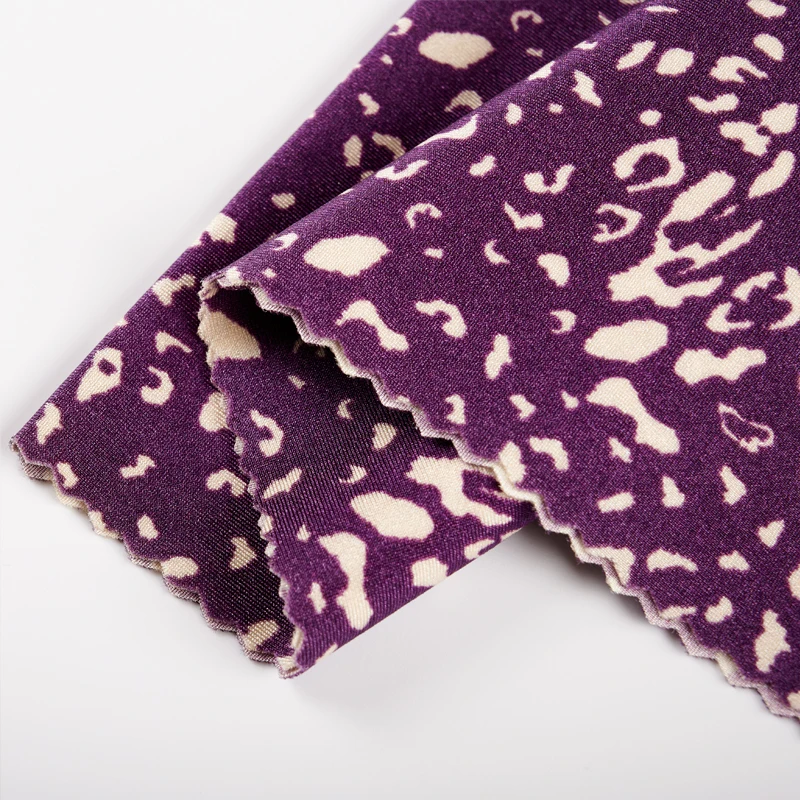 New Product 82 Polyamide 18 Elastane Tracksuit Sportswear Fabric Nylon Spandex Swimsuit Tricot Fabric