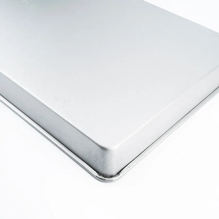 Bakeware Non-Stick Rectangular Baking Tray Commercial Aluminum Cake Pastry Baking Sheet Pan For Food Factory