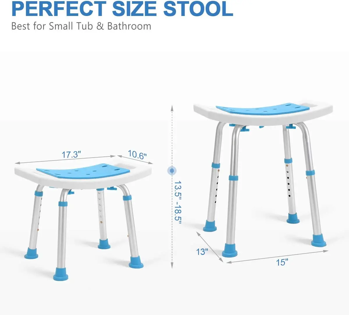 High quality aluminum  shower chair  customized with padded